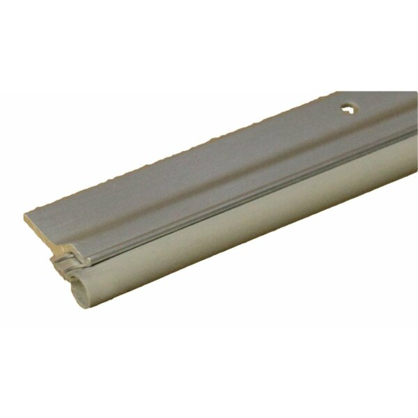 Randall Aluminum and Vinyl Door Weatherstrip Set Top (36") Piece and Two Side (84") Pieces (Gray) V-88